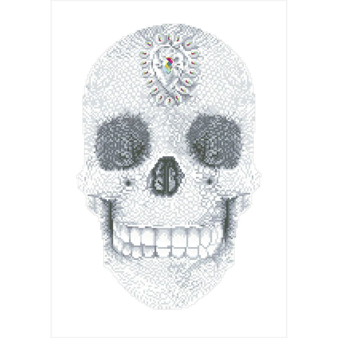 Diamond Dotz® Crystal Skull Diamond Painting Kit